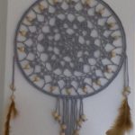 Diameter 30 cm, kleur grijs, lengte totaal 75 cm. Prijs € 10,-